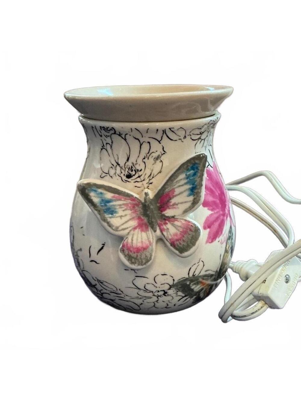 Better Homes & Gardens Intertek Ceramic Electric 3D Butterfly Wax Warmer